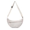 Pomelo Best Nylon Crescent Crossbody Bag for Women and Men,