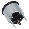 Voltage Gauge 52mm Aluminum Alloy LED Voltmeter Gauge for Diesel
