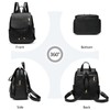 DIRRONA Women's Backpacks Casual Daypacks Anti-Theft Ladies Rucksack Waterproof PU
