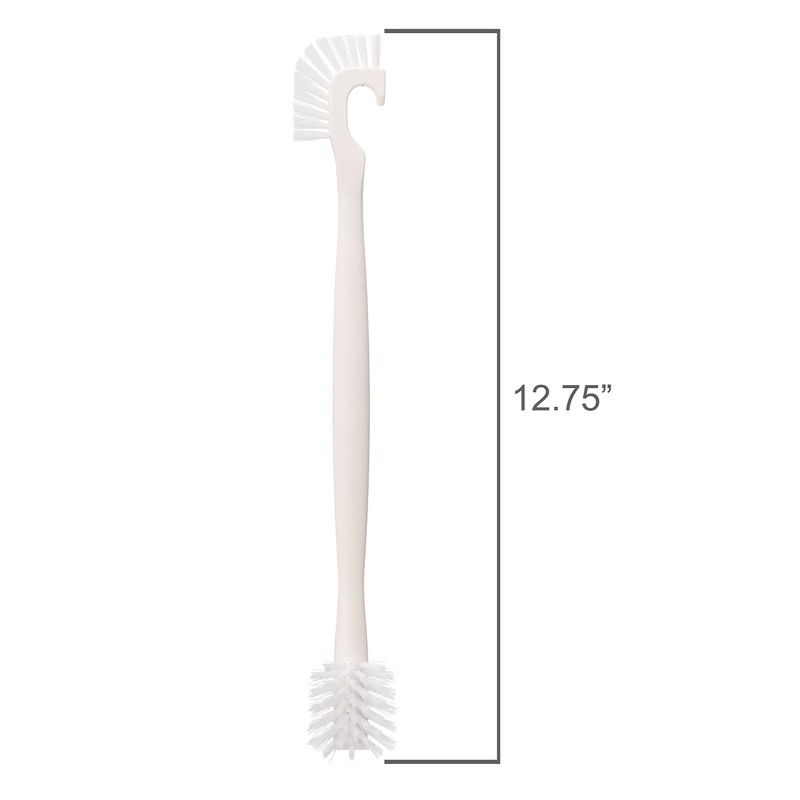 Redecker White Line Universal Brush Strong Nylon Bristles Double Brush