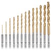 SPEEDWOX 13 Piece Drill Bit Set, For Woodworking, Hex Shank