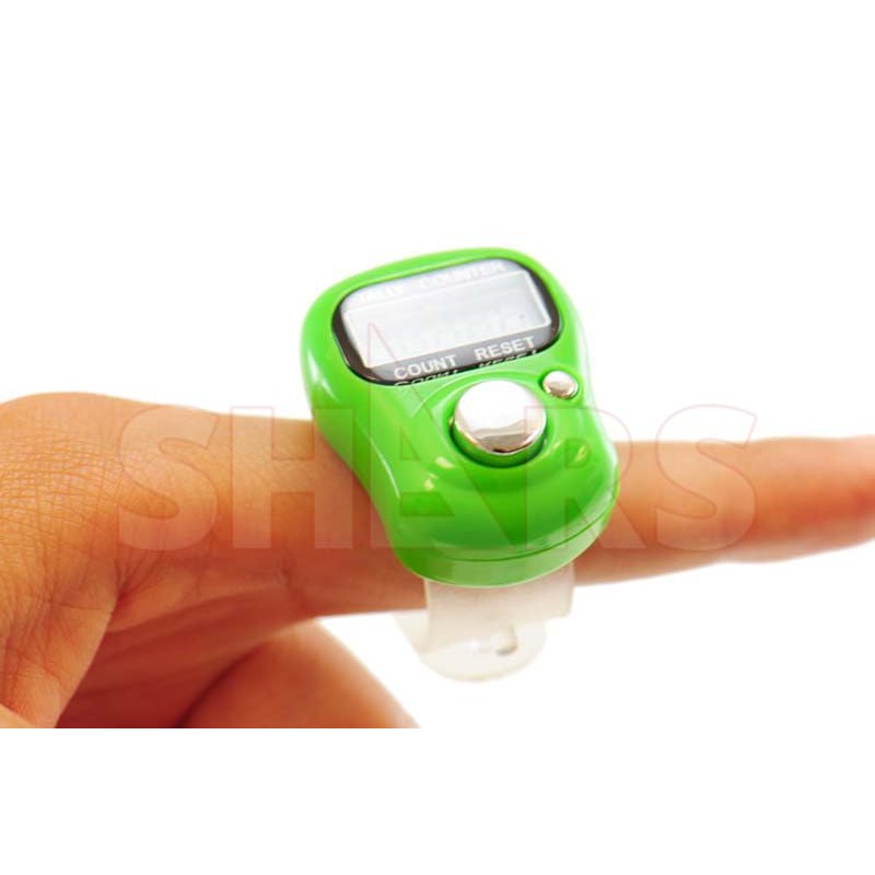 Shars 5 PCS LCD Electronic Digital Golf Finger Hand Held