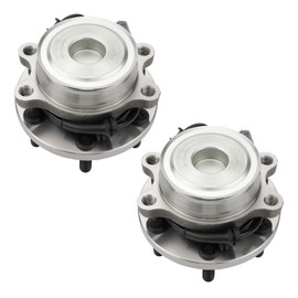 KAX 515064 Front Wheel Bearing and Hub Assembly Compatible with 2005-2023 Nissan Frontier, 2005-2012 Nissan Pathfinder, 2005-2015 Nissan Xterra,2009-2012 Suzuki Equator,2PCS Wheel Bearing 6 Lug W/ABS