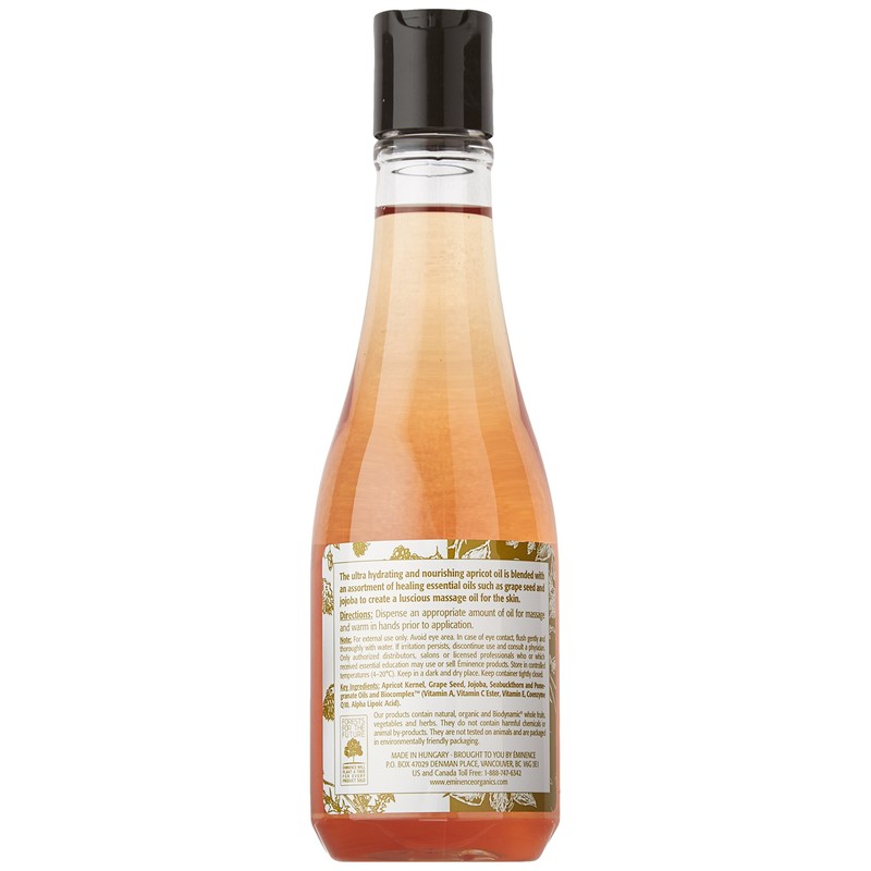 Eminence Apricot Body Oil for Unisex - 8.2 oz Oil
