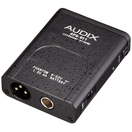 Audix Aps-911 Phantom Power Supply and Adapter for Adx40, Microd, Ht2P, Adx10Flp, Adx10P, Adx20Ip & Adx60 Microphones