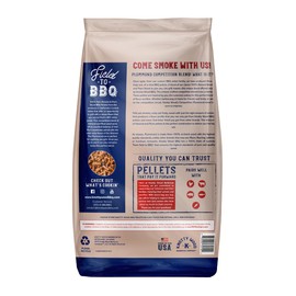 Knotty Wood Plummond Plum & Almond Blend 100% Natural Barbecue Pellets Natural No Fillers No Oils No Additives 20lb Bag