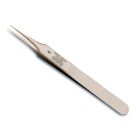 PEER Vigor Tweezer Swiss Stainless Steel Anti Acid Non Magnetic #4