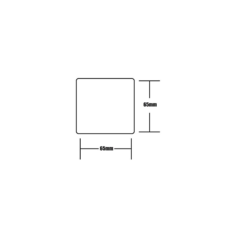 Rainwater Pipe/Downpipe Brackets - White Square Pipe Clips - Pack