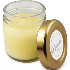 Travel Size, Non Petroleum Healing Moisturizer Lotion Ointment for Face, Body, Makeup Remover After-Shave, with Organic Castor Oil, Soothes Eczema Diaper Rash Tattoos in Glass Jar (1 fl oz, Original)