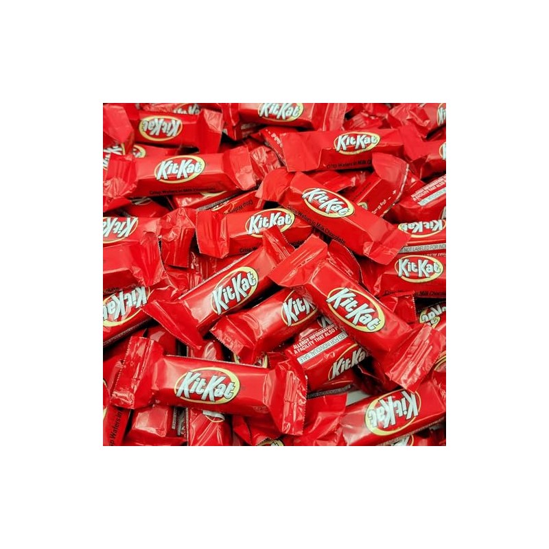 KlT-KAT Milk Chocolate Wafer Miniature Snack Size Candy Bag (2
