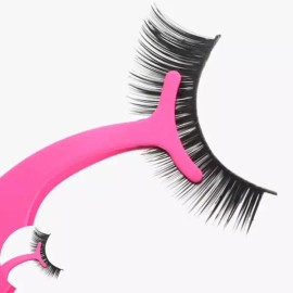 Sangse Seolmyung Chamjo 족집게 스텐 속눈썹 붙이기 눈썹집게 Tweezers for Applying Eyelashes, Stainless Steel Eyebrow Tweezers
