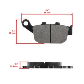 For Rear Brake Pads for Buell XB12R Firebolt 1200 2004 2005 2006 2007 / FD103G1371 Mod-ZTF1-18251
