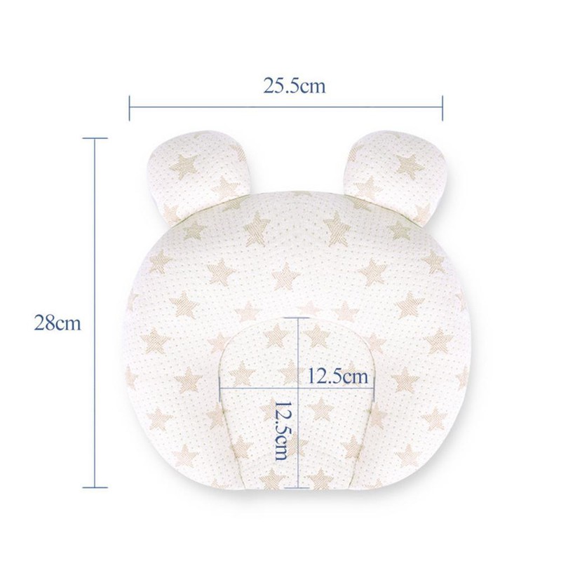 Baby Nursery Pillows Soft Head Shaping Pillows Unisex Newborns Sleep