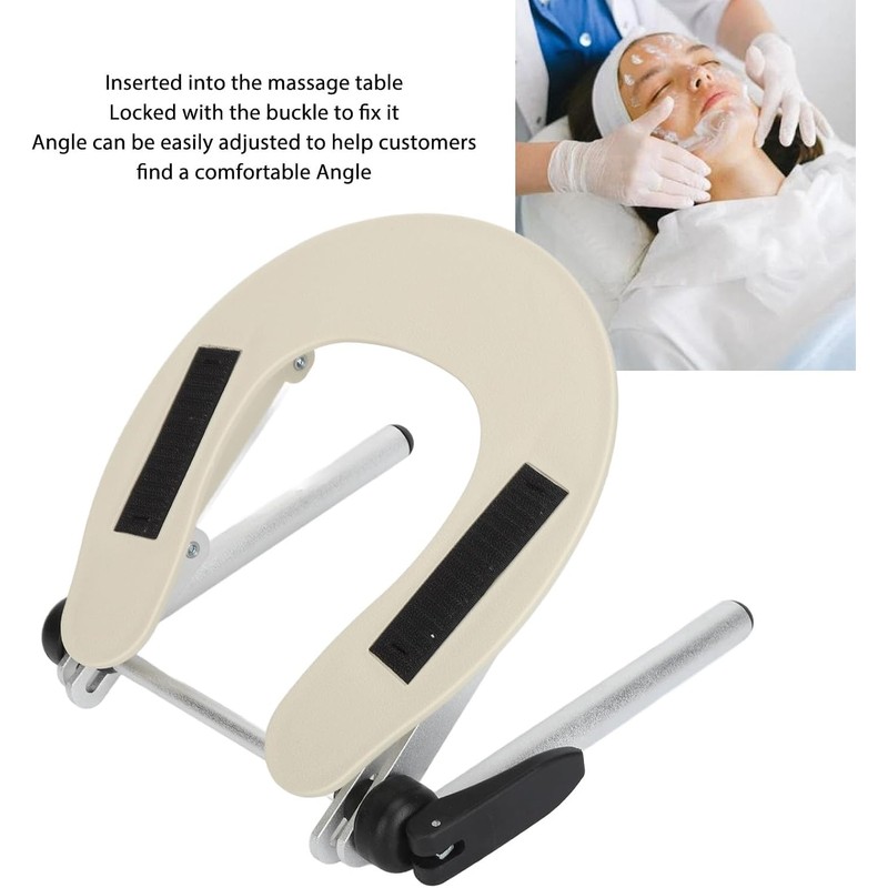 Cuna Facial de Masaje Ajustable Universal para Mesa de Masaje