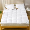 ANALIN Mattress Pad Twin Size - Breathable Comfort Mattress Cover,