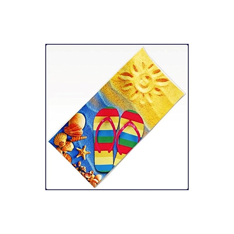 Velour Terry Cotton Beach Towel Bath Towel 80 x 150