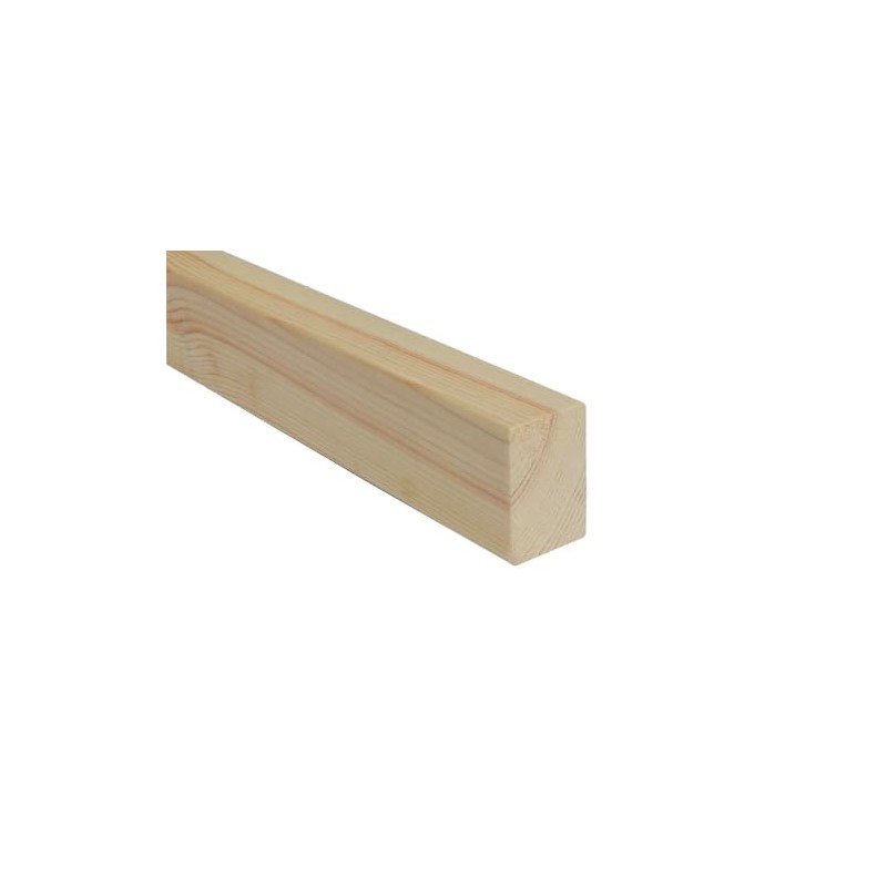 CLS (3x2) Timber Stud Work Wood, 50x75mm (38x63mm Finished), 1.2m