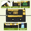 HODRANT 32-55 Gallon Trash Can Caddy Bag, Garbage Bin Apron