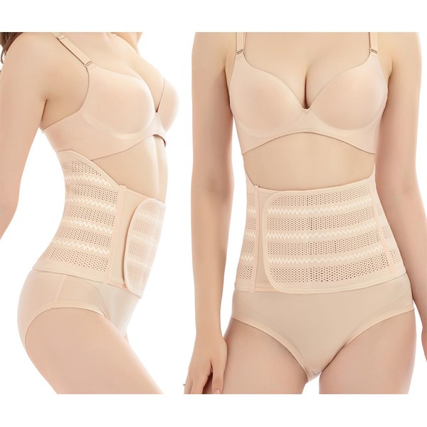 Belly Band Postpartum Belly Wrap, Breathable Abdominal Binder Post Surgery,