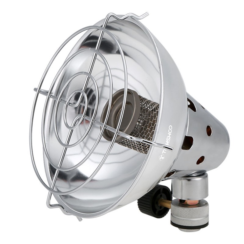 TOMSHOO Portable Gas Heater with Emergency Blanket and 4 Clips
