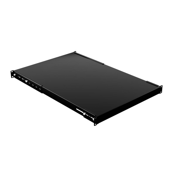 IOGEAR 1U Adjustable Depth Fixed Server Rack Shelf – Heavy