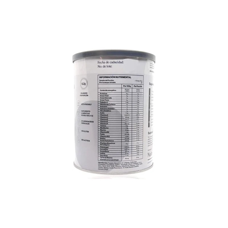 Péptidos De Colágeno Biotina 400 G Matcha G-prot