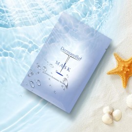 Dermaroller Hydrating Face Mask Sheet - 10 pack with hyaluronic acid matrix and vitamin E for anti-aging skin care and radiant glow 10 Count / 더마롤러 하이드레이팅 페이스 마스크 시트 - 히알루론산 매트릭스일 비타민 E가 함유된 10팩으로 안티에이징 스킨케어 및 빛나는 광채를 선사합니다 10 Count