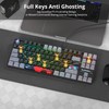 iRoboosta 75% Mechanical Gaming Keyboard with Red Switch, RGB LED