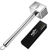 SUCCFLY Meat Tenderizer Stainless Steel, Heavy Duty Meat Hammer, Kitchen
