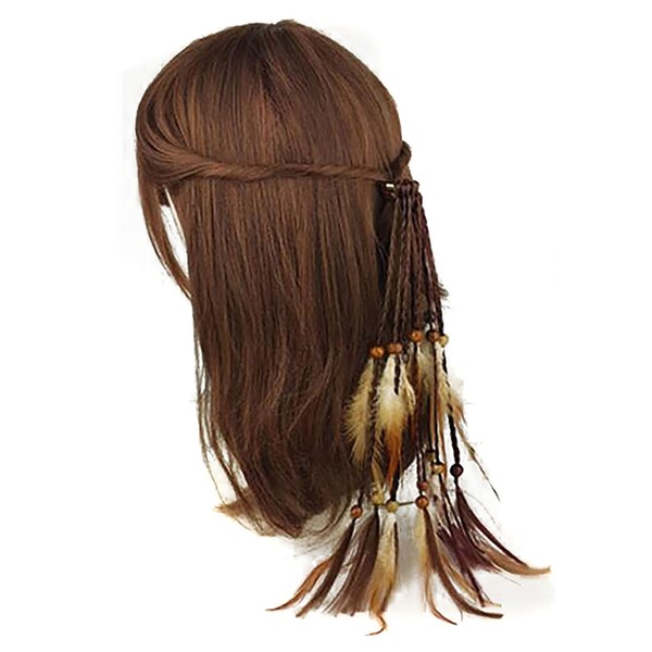 Set of 3 handmade Boho Hippie hair rope hair band headband headband headband hair band hair band hair band ponytail holder hair accessories for women girls