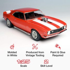 AMT 1968 Chevy Camaro Z/28 1:25 Scale Model Kit