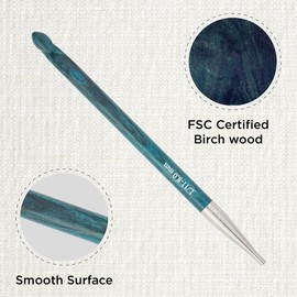 KnitPro Dreamz Interchangeable Afghan/Tunisian Hook | US Size L (8mm)