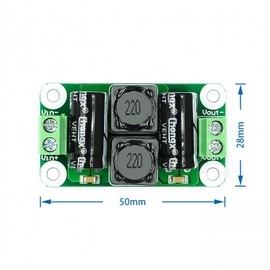 5pcs 0-50V 4A DC Power Supply Filter Board Class D EMI Suppression Amplifier for Car