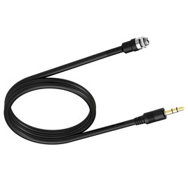 CHELINK AUX 3.5 mm Male to Female Locking Nut Panel Mount Cable Car Stereo Audio Adapter Converter Cord