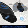 Craftsman Golf Black Classic Iron Headcover set with Blue Large