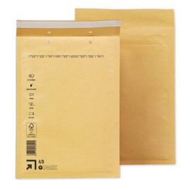 200 Bubble Envelopes 200 x 275 mm | Bubble Envelope D4 | Brown Shipping Bag DIN B5 | Various Quantities Available