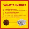 BOS Organic Rooibos Caffeine Free Tea Bags Carton, Classic Blend