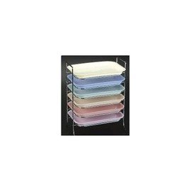 Plasdent 300TRF 6 Tray Rack Chrome for Size F Long Side Loading 10" x 6.25" x 13"