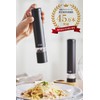 Russell Hobbs 7933JP Electric Mill, Salt & Pepper, Mini, Silver,