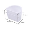 Generic 2 Pieces Bird Feeding Dish Bird Cage Accessories, Easy