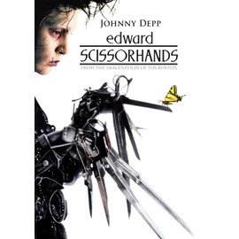 OMG Printing Edward Scissorhands Johnny Depp Poster/Print/Picture Satin Photo Paper - A1-594mm x 841mm
