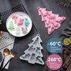 Weihnachts Silikonformen, Weihnachtsbaum-Schokoladenform, Backform, Seife, Schmelzen, Süßigkeiten, Kuchen, Gelee, Backformen
