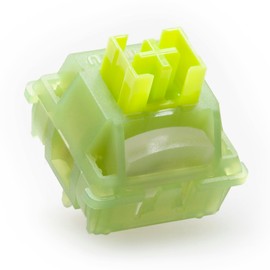 KPREPUBLIC Outemu Silent Peach V3 Switch Silent Lemon V3 Switch Linear Tactile Lime for Mechanical Keyboard POM PA66 Factory Lubed (OTM V3 Silent Lemon LightGuide Switch x90)