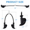 HXD-ERGO Tricep Rope with Ergonomic Handles, 36 Inch Tricep Pull
