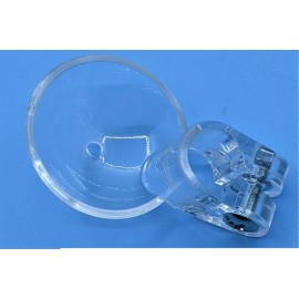 Generic Clear Glide Spoon Foot for Tin Lizzie, Janome Artistic Quilter Long Arm Quilting