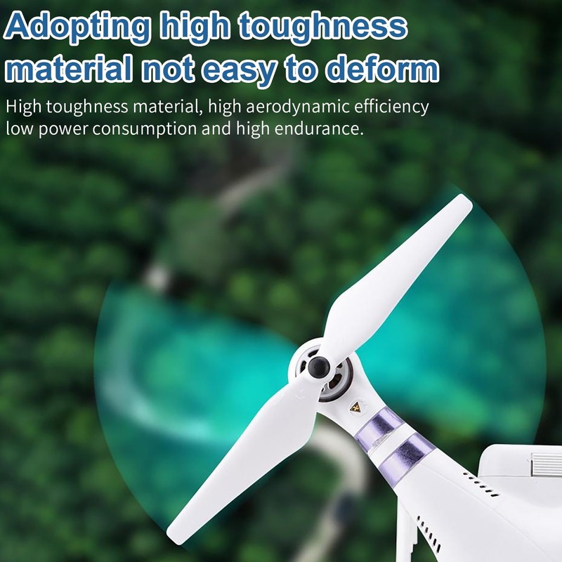 4 Pairs 9450 Self Tightening Drone Propeller(4CW+4CCW) Compatible with DJI