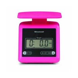 The Amazing Salter Brecknell PS7 7 lb/3.2 kg Electronic Postal Scale-Pink