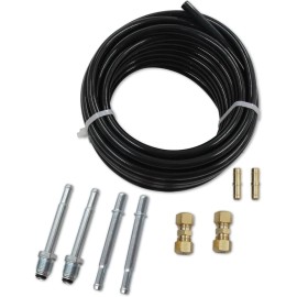3/8" Nylon Fuel Line Tubing Replacement Fuel Line Repair Kit (10mm) 25 Feet
