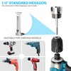 3Pcs PVC Pipe Threader Kit, 1/2, 3/4 and 1 Inch