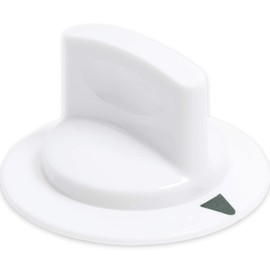 WE1M652 Washer Timer Knob Assembly White Replacement for GE Genuine Original Equipment Manufacturer (OEM) Part